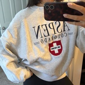 Abercrombie Aspen Colorado crewneck